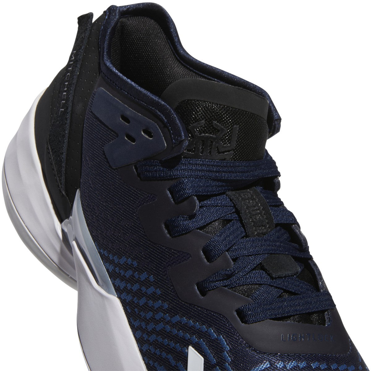 adidas Donovan Mitchell - Mens D.O.N. Issue 4 Basketball Shoes in Navy