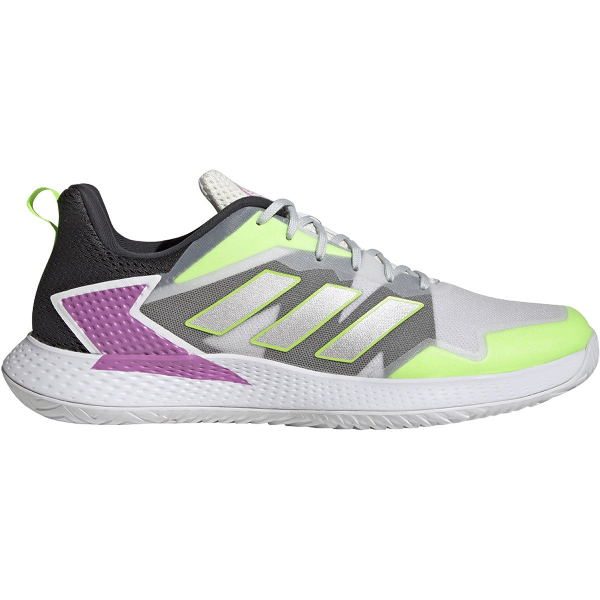 adidas Defiant Speed Mens Tennis Shoes with Neon Green