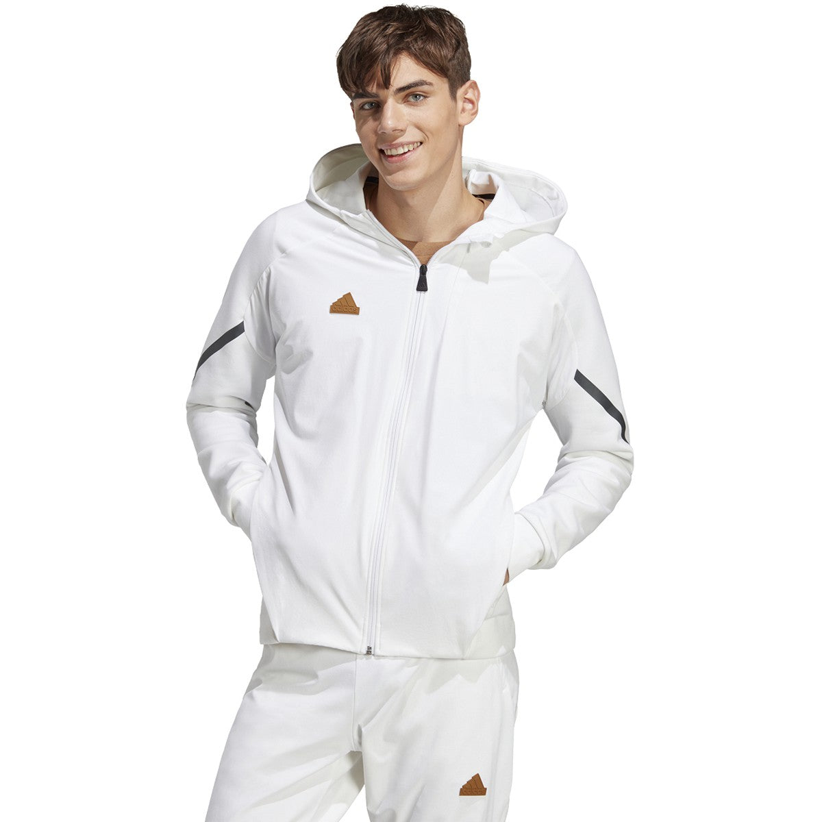 adidas Designed 4 Gameday Full Zip Mens Hoodie