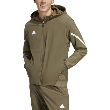 adidas Designed 4 Gameday Full Zip Mens Hoodie