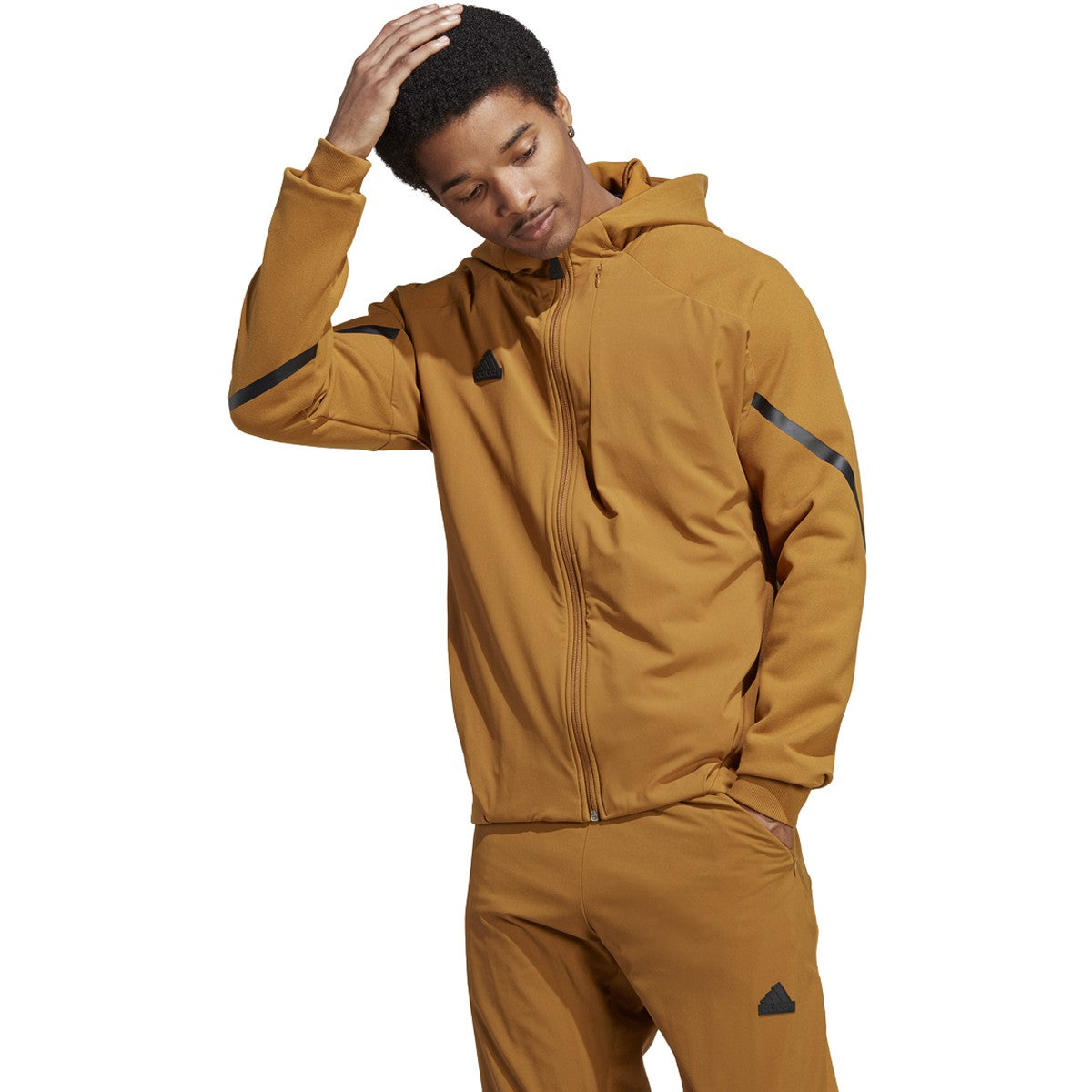 adidas Designed 4 Gameday Full Zip Mens Hoodie