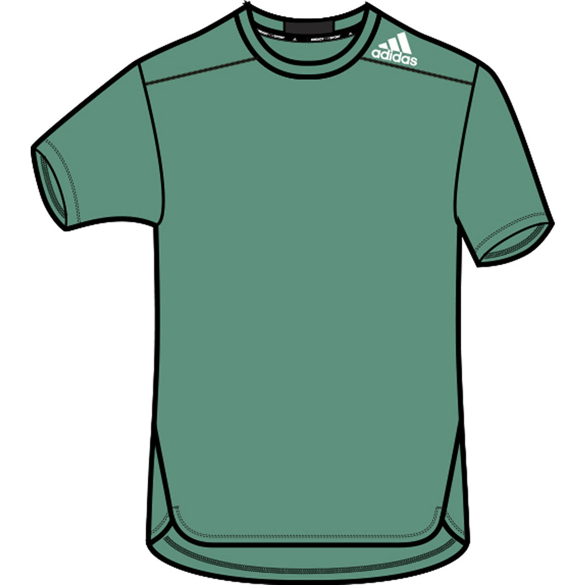 adidas Designed For Training Mens Tshirt