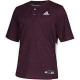 adidas Diamond King Elite 2 Button Jersey - Youth Baseball
