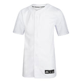 adidas Diamond King Elite Full Button Jersey - Junior's Baseball