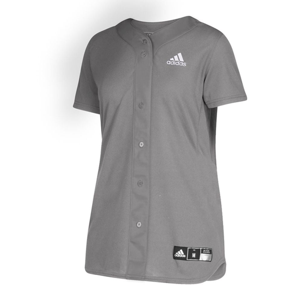 adidas Diamond Queen Elite Full Button Jersey - Women's Softball