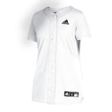 adidas Diamond Queen Elite Full Button Jersey - Women's Softball