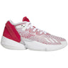 adidas Donovan Mitchell D.O.N. Issue 4 Mens Basketball Shoes in White and Red