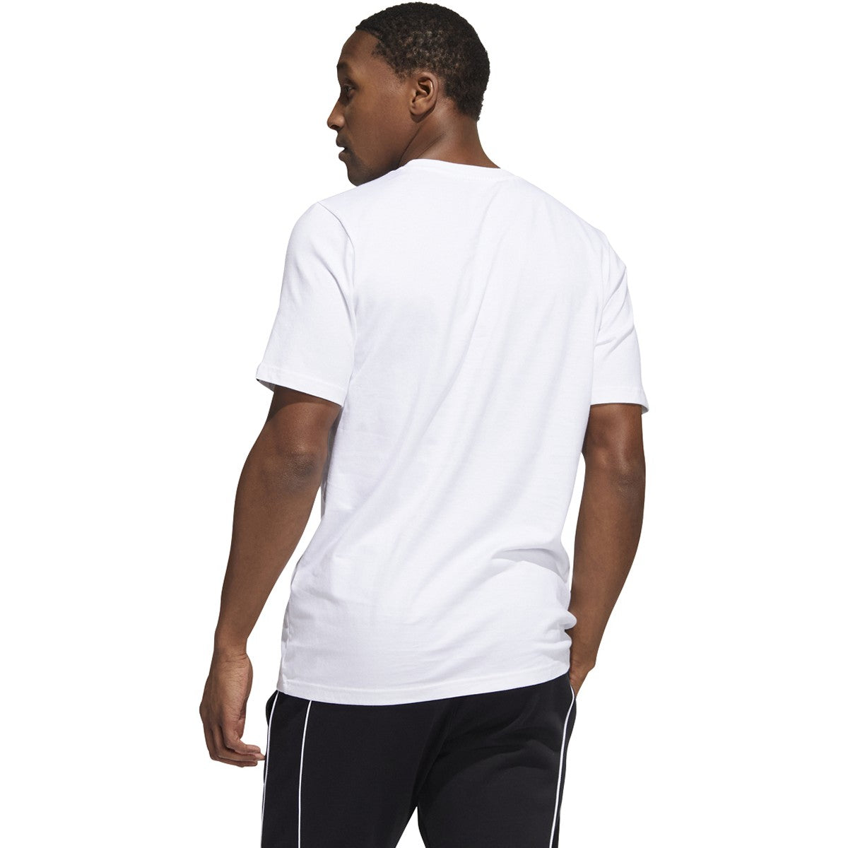 adidas Double Rims Mens Basketball T-Shirt