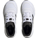 adidas Duramo 10 Kids Running Shoes in White and Black