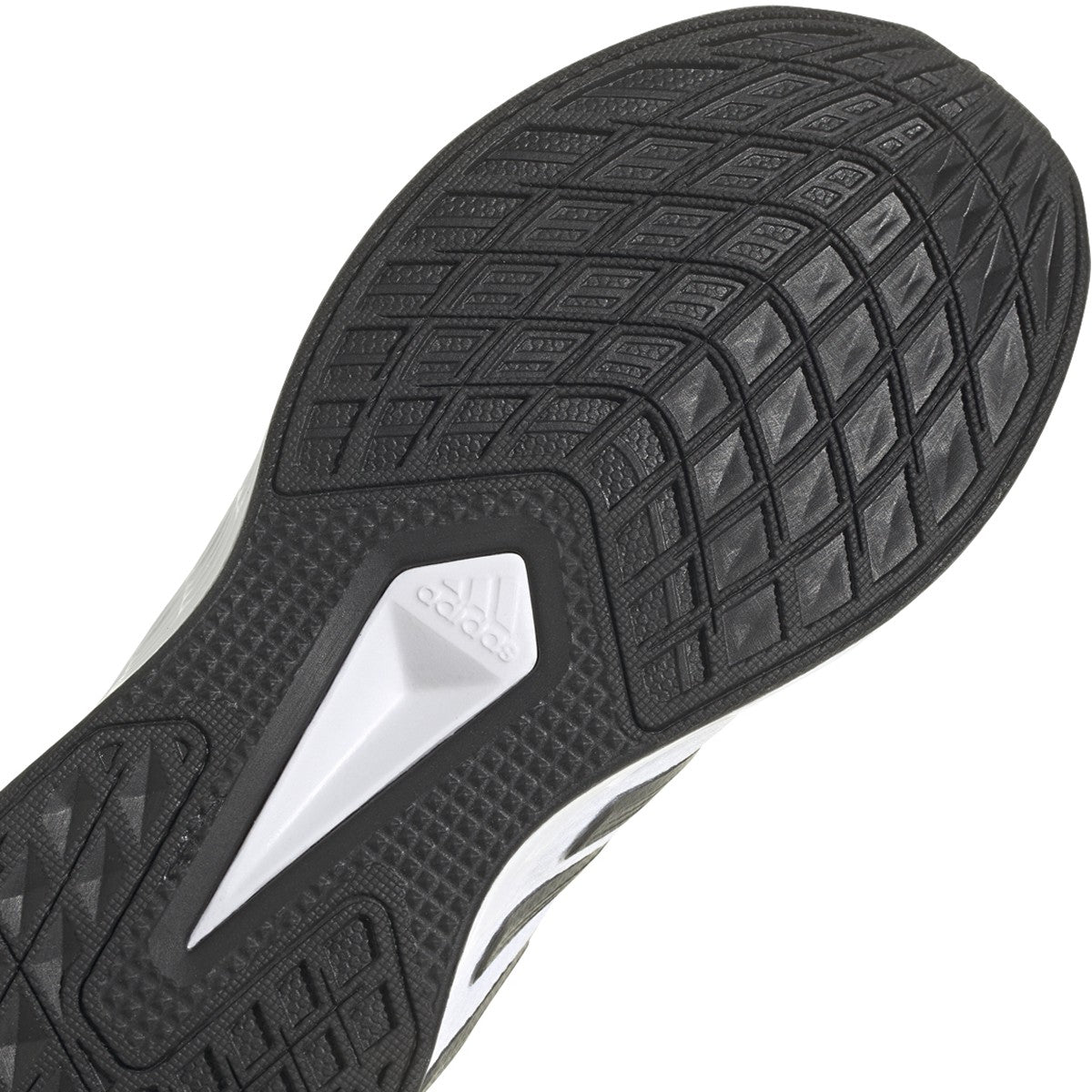 adidas Duramo 10 Kids Running Shoes in White and Black