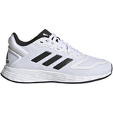 adidas Duramo 10 Kids Running Shoes in White and Black