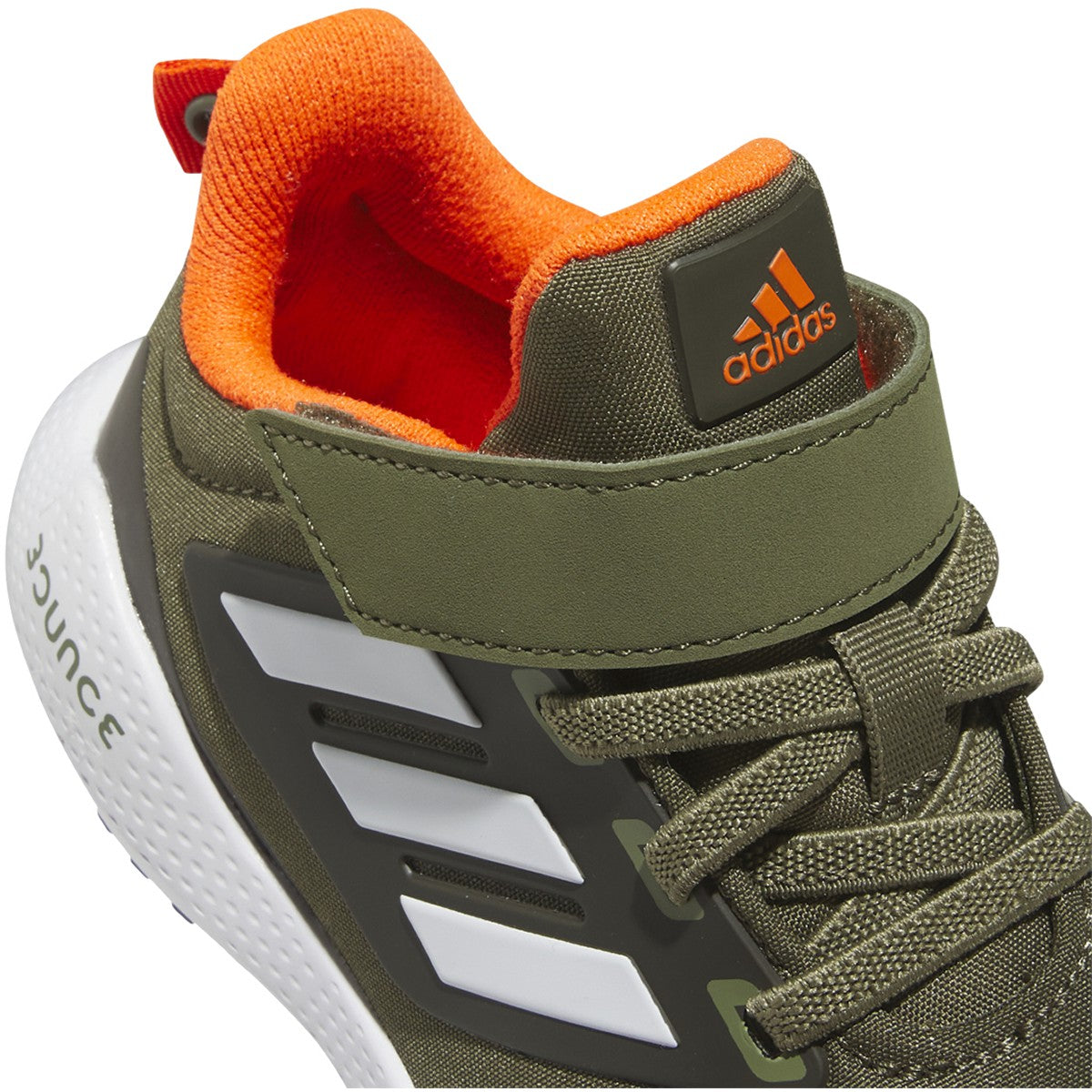 adidas EQ21 2.0 Bounce Sport Elastic Lace Kids Running Shoes
