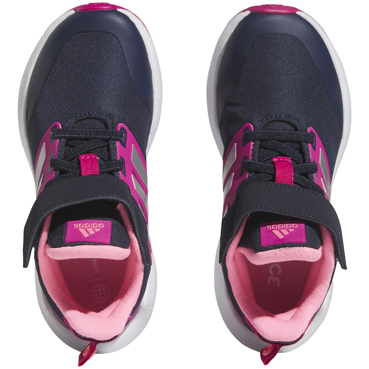adidas EQ21 2.0 Bounce Sport Elastic Lace Kids Running Shoes
