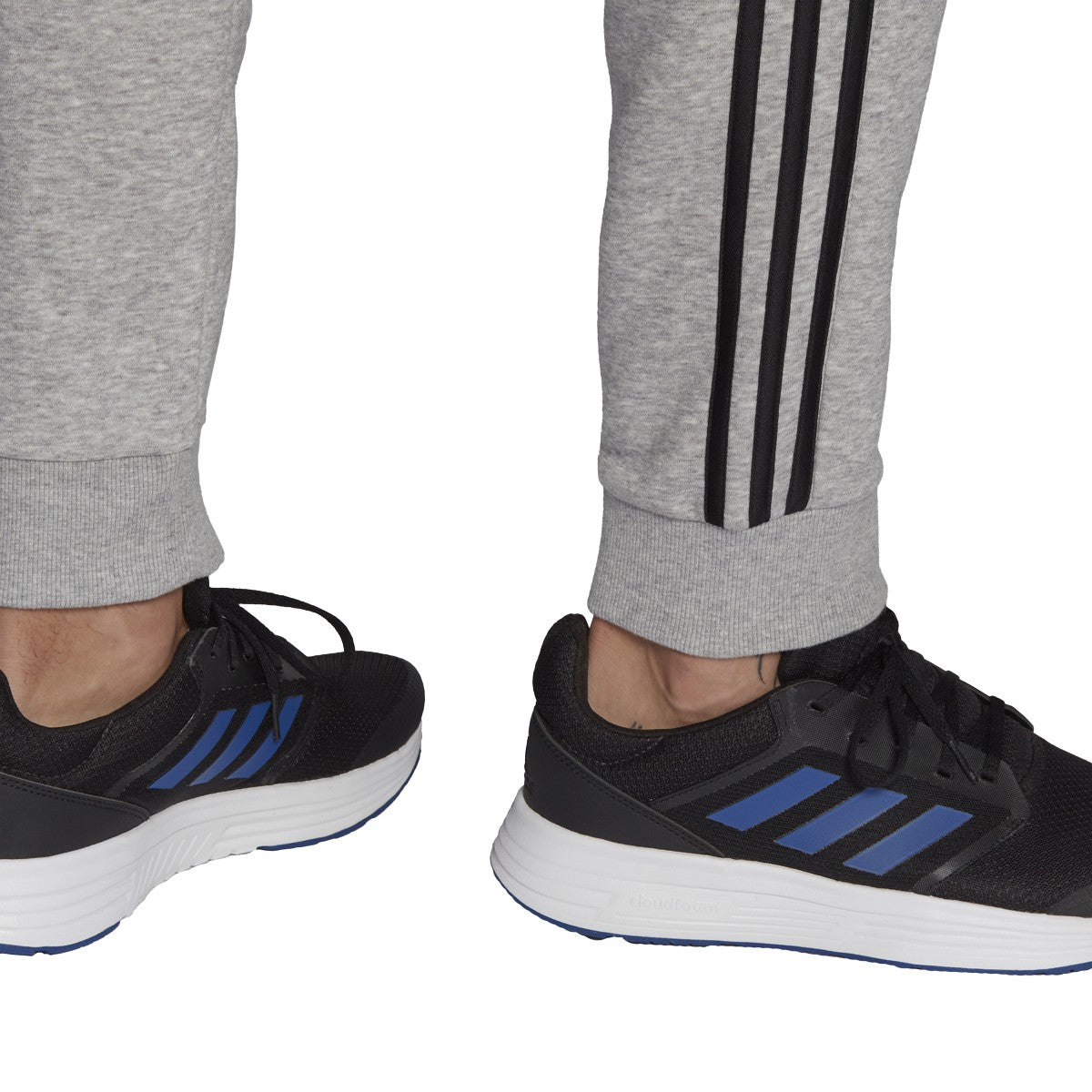 adidas Essentials 3-Stripe Tapered Cuff Mens Pants