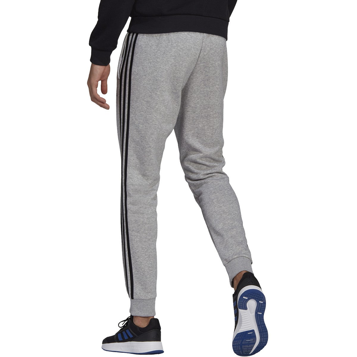 adidas Essentials 3-Stripe Tapered Cuff Mens Pants