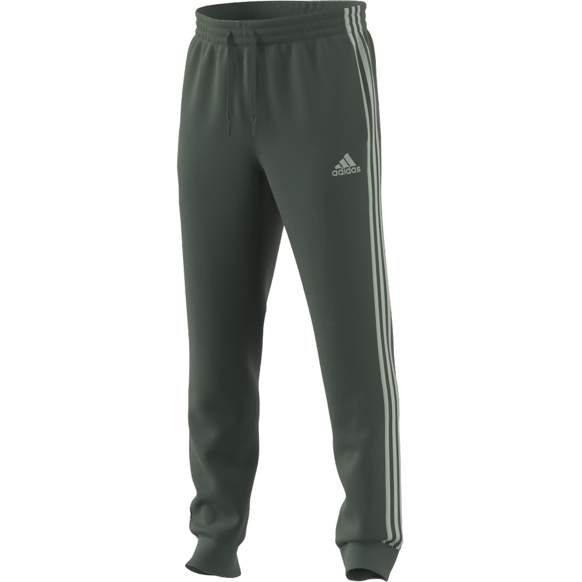 adidas Essentials 3-Stripe Tapered Cuff Mens Pants