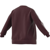adidas Essentials 3-Stripes Fleece Plus Size Womens Sweatshirt