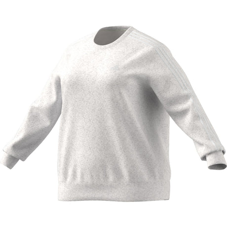 adidas Essentials 3-Stripes Fleece Plus Size Womens Sweatshirt