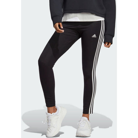 adidas Essentials 3-Stripes High-Waisted Single Jersey Womens Leggings