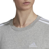 adidas Essentials 3-Stripes Womens Fleece Sweatshirt