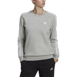 adidas Essentials 3-Stripes Womens Fleece Sweatshirt