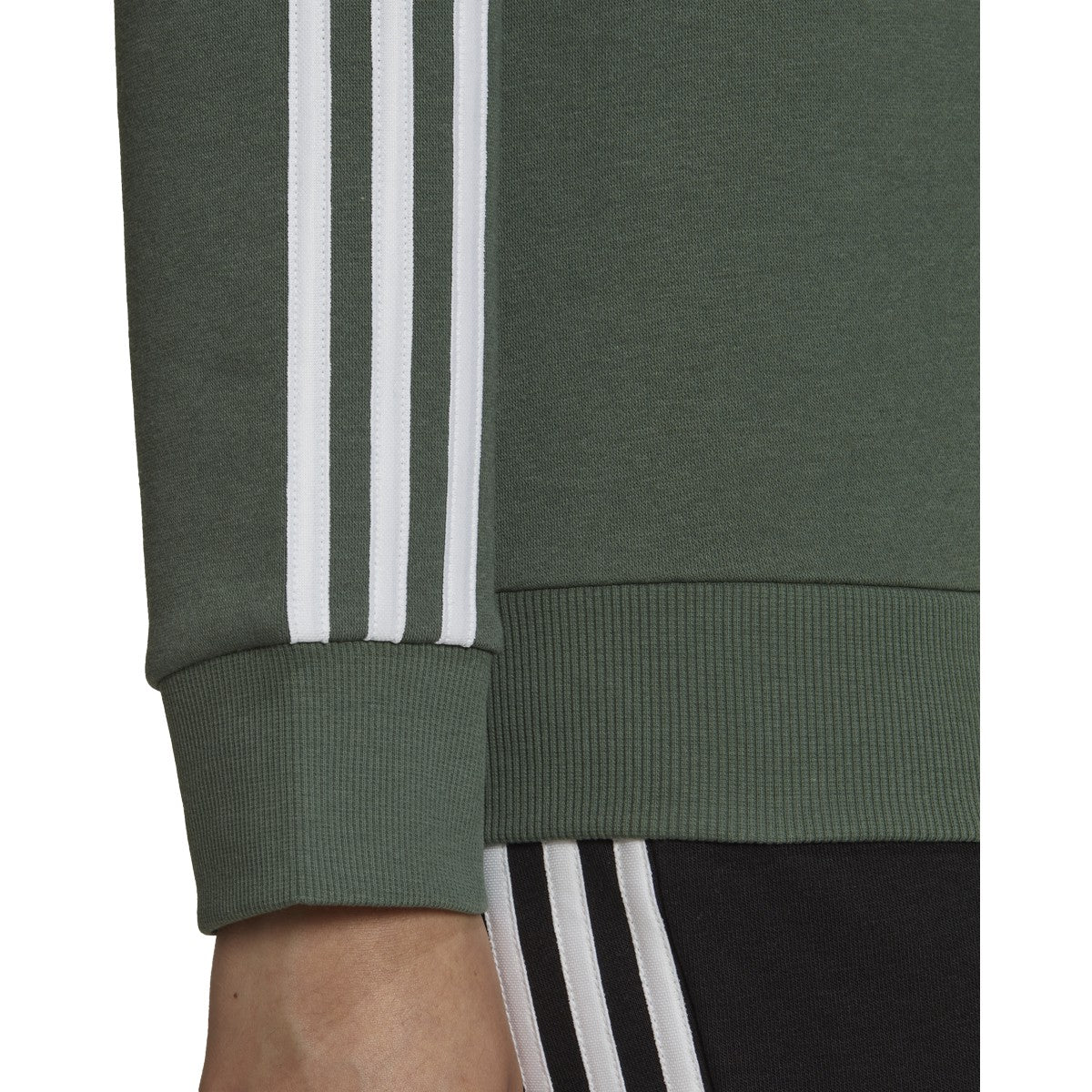 adidas Essentials 3-Stripes Womens Fleece Sweatshirt