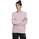 adidas Essentials 3-Stripes Womens Fleece Sweatshirt