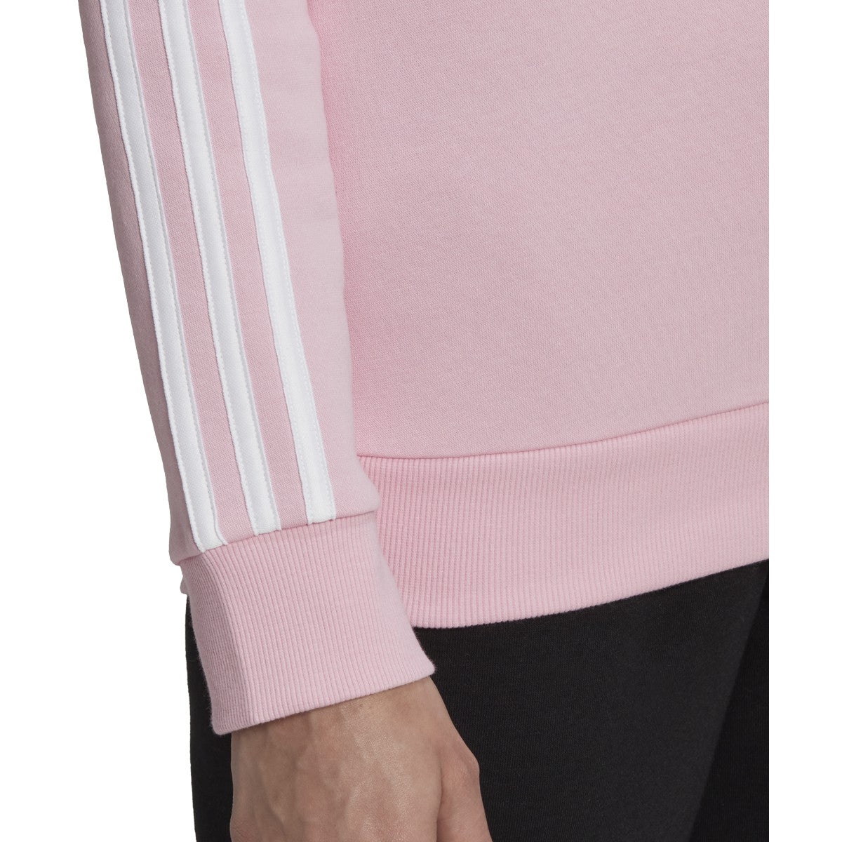 adidas Essentials 3-Stripes Womens Fleece Sweatshirt