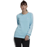 adidas Essentials 3-Stripes Womens Fleece Sweatshirt