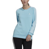 adidas Essentials 3-Stripes Womens Fleece Sweatshirt