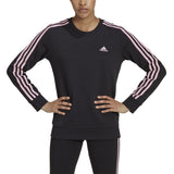 adidas Essentials 3-Stripes Womens Fleece Sweatshirt
