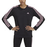 adidas Essentials 3-Stripes Womens Fleece Sweatshirt