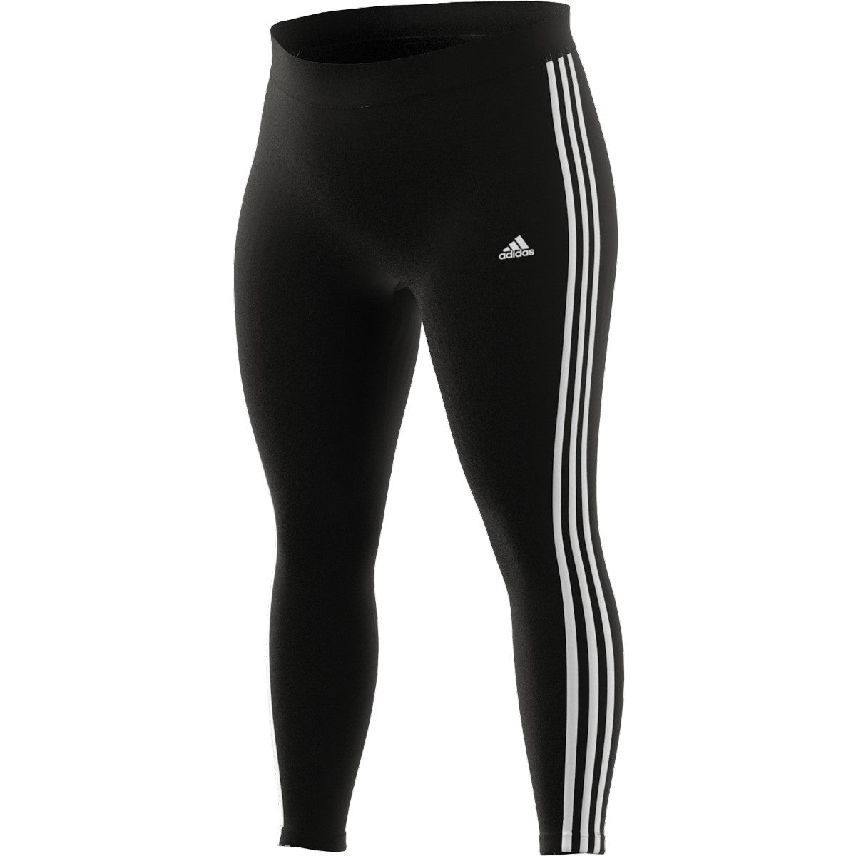 adidas Essentials Womens Plus Size Leggings with Side Stripes