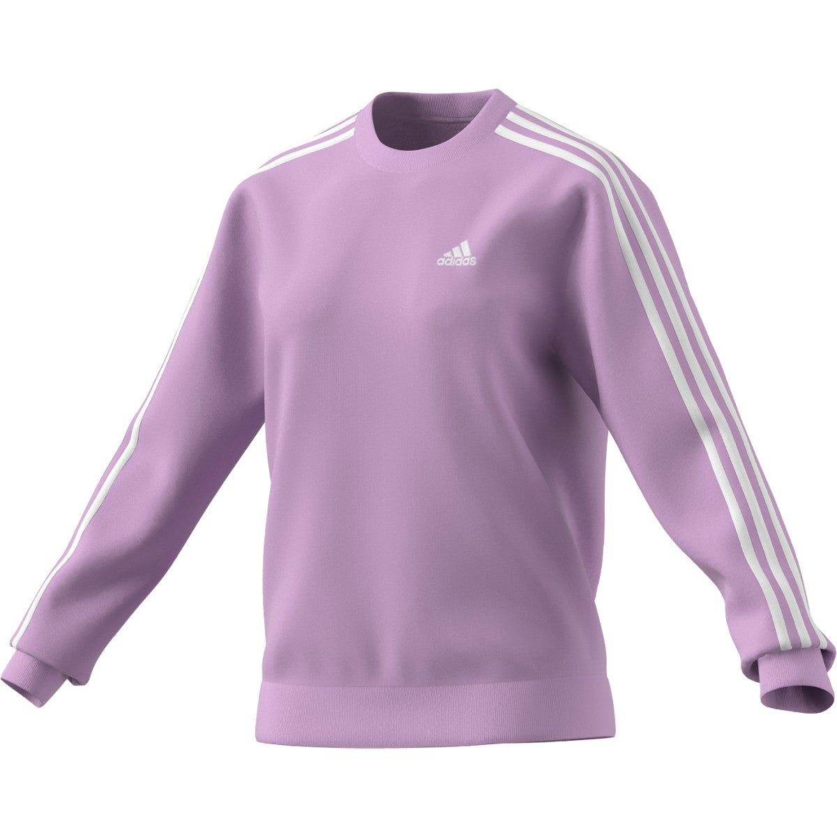 adidas Essentials 3 Stripes Fleece Womens Sweatshirt