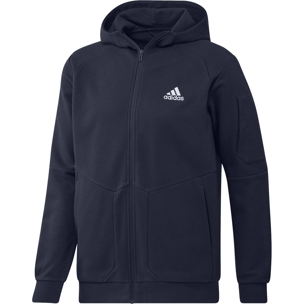 adidas Essentials 4 Gameday Mens Full Zip Hoodie