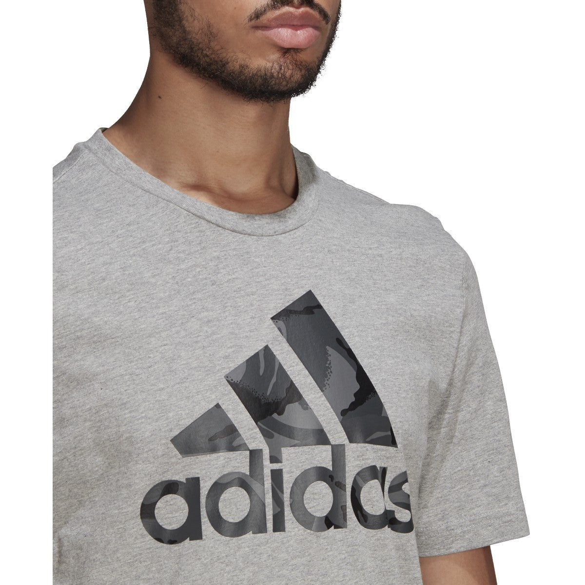 adidas Essentials Camouflage Print Tee - Mens Casual
