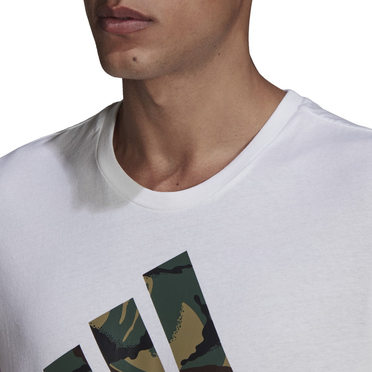 adidas Essentials Camouflage Print Tee - Mens Casual