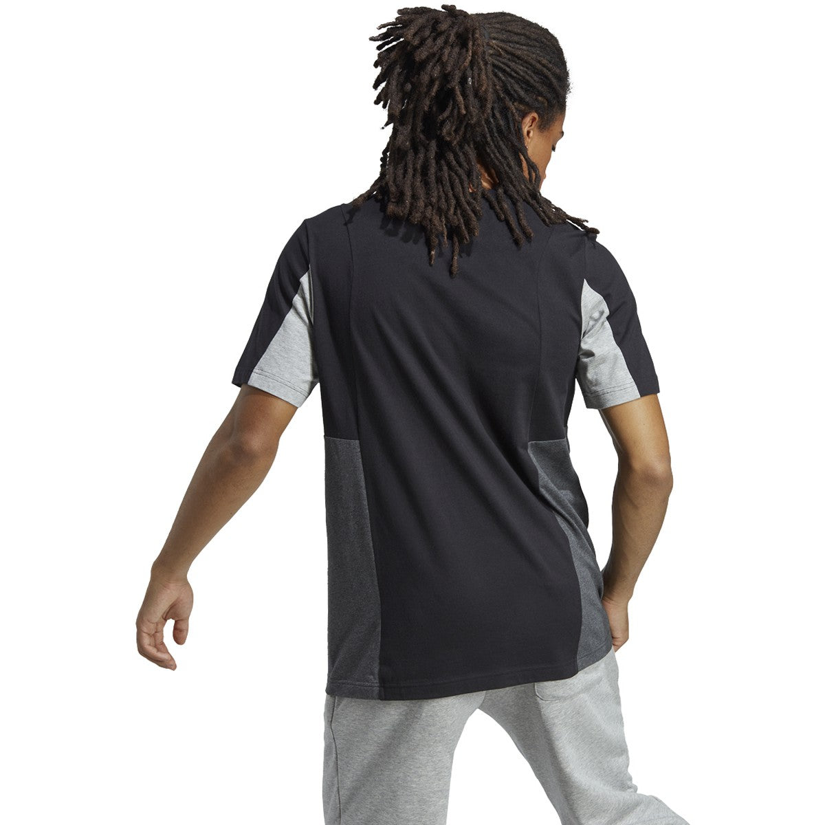 adidas Essentials Colorblock Mens Tshirt
