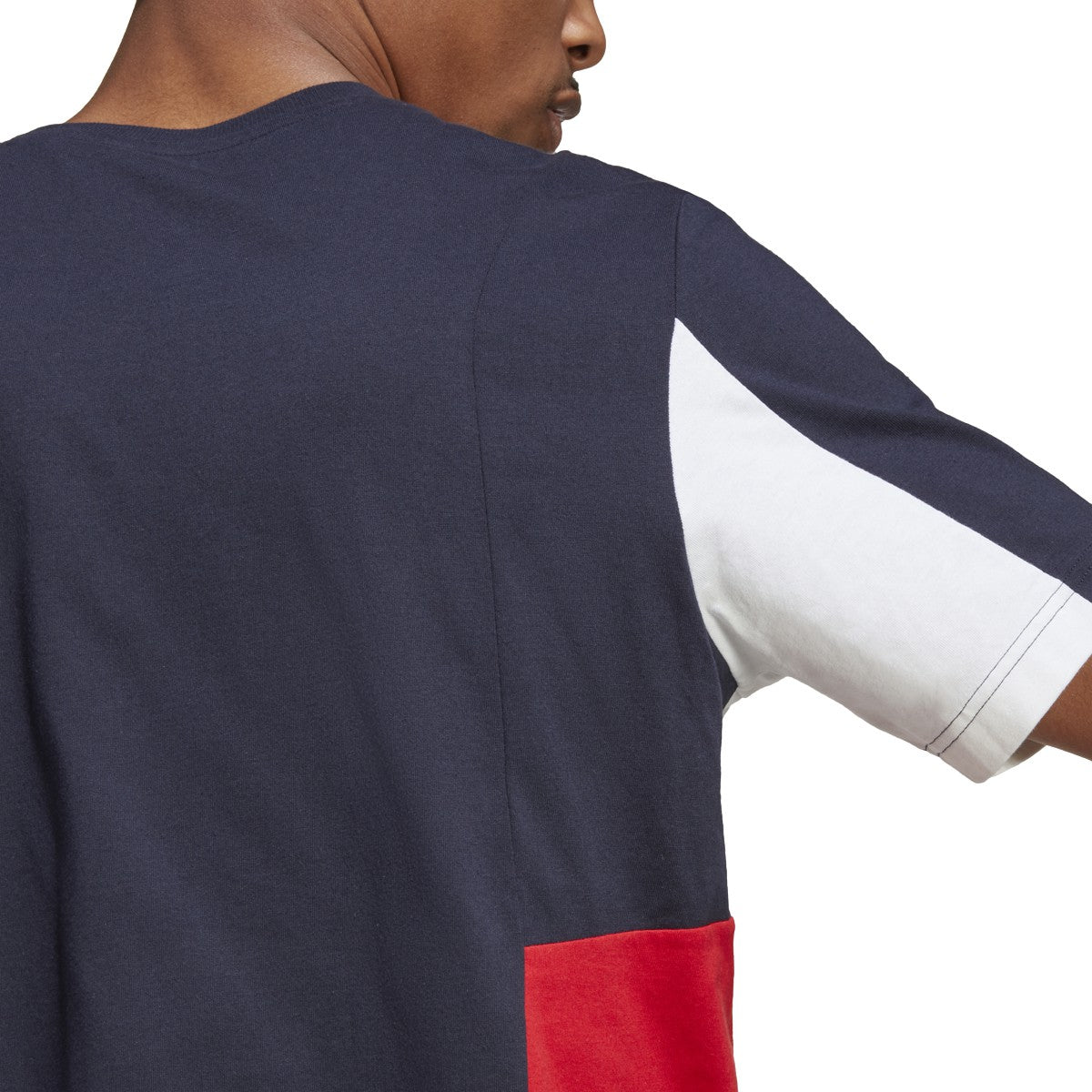 adidas Essentials Colorblock Mens Tshirt