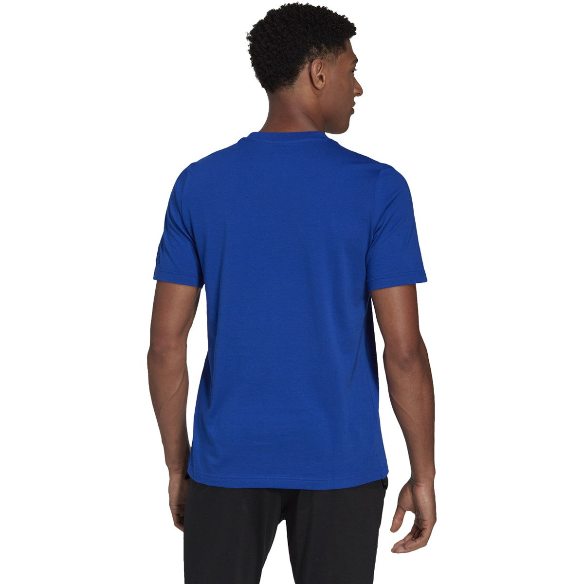 adidas Essentials Emroidered Linear Logo Mens T-Shirt