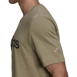 adidas Essentials Emroidered Linear Logo Mens T-Shirt