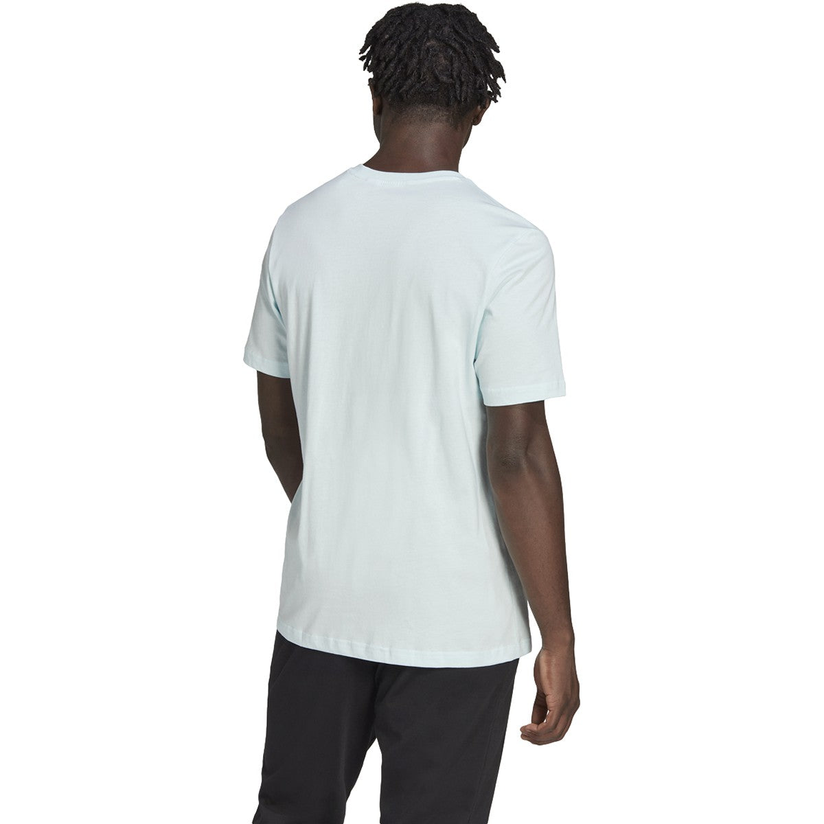 adidas Essentials Emroidered Linear Logo Mens T-Shirt