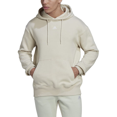adidas Essentials FeelVivid Cotton Fleece Drop Shoulder Hoodie - Mens Casual