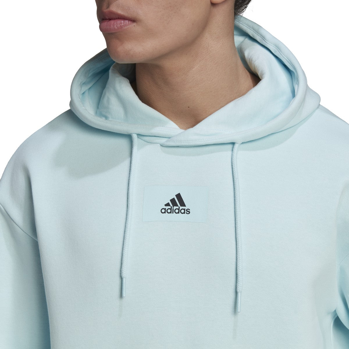 adidas Essentials FeelVivid Cotton Fleece Drop Shoulder Hoodie - Mens Casual