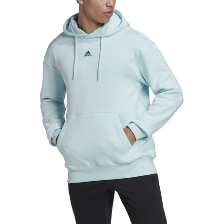 adidas Essentials FeelVivid Cotton Fleece Drop Shoulder Hoodie - Mens Casual