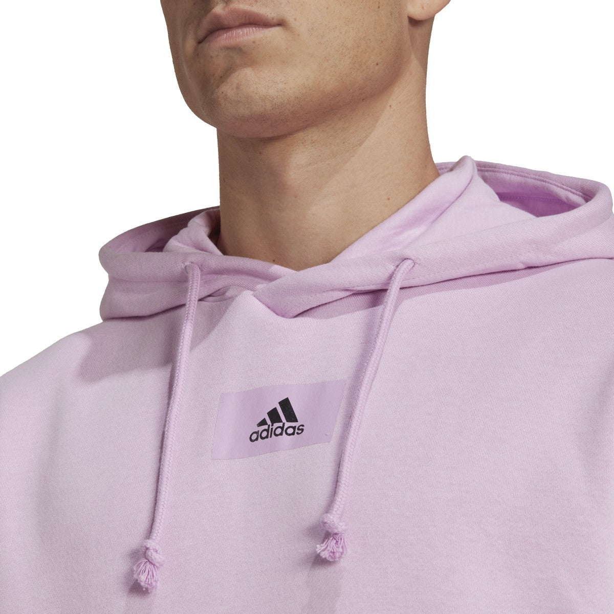 adidas Essentials FeelVivid Cotton Fleece Drop Shoulder Hoodie - Mens Casual