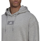 adidas Essentials FeelVivid Cotton Fleece Drop Shoulder Hoodie - Mens Casual