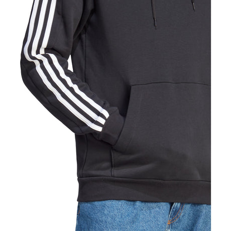adidas Essentials Fleece 3-Stripes Mens Hoodie