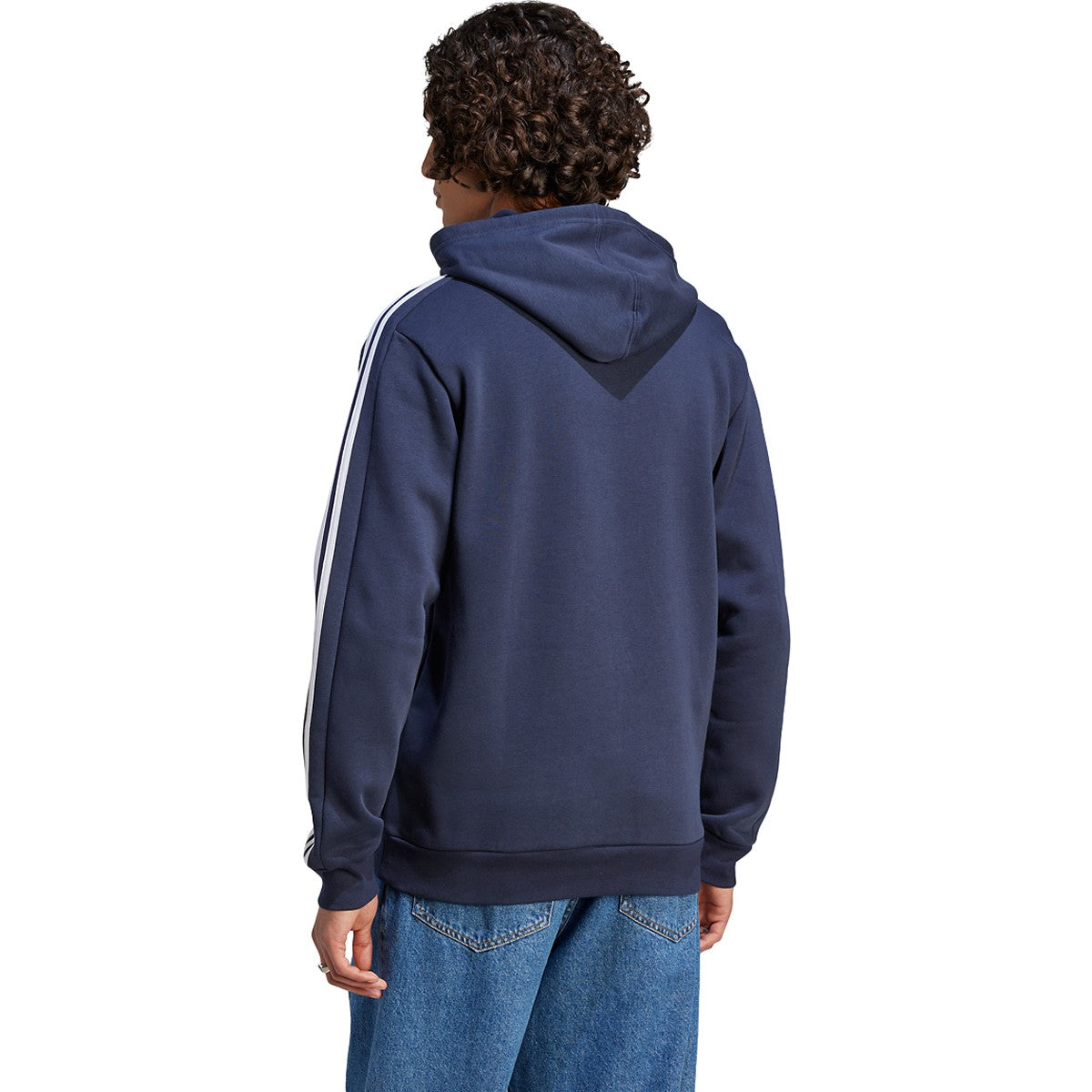 adidas Essentials Fleece 3-Stripes Mens Hoodie