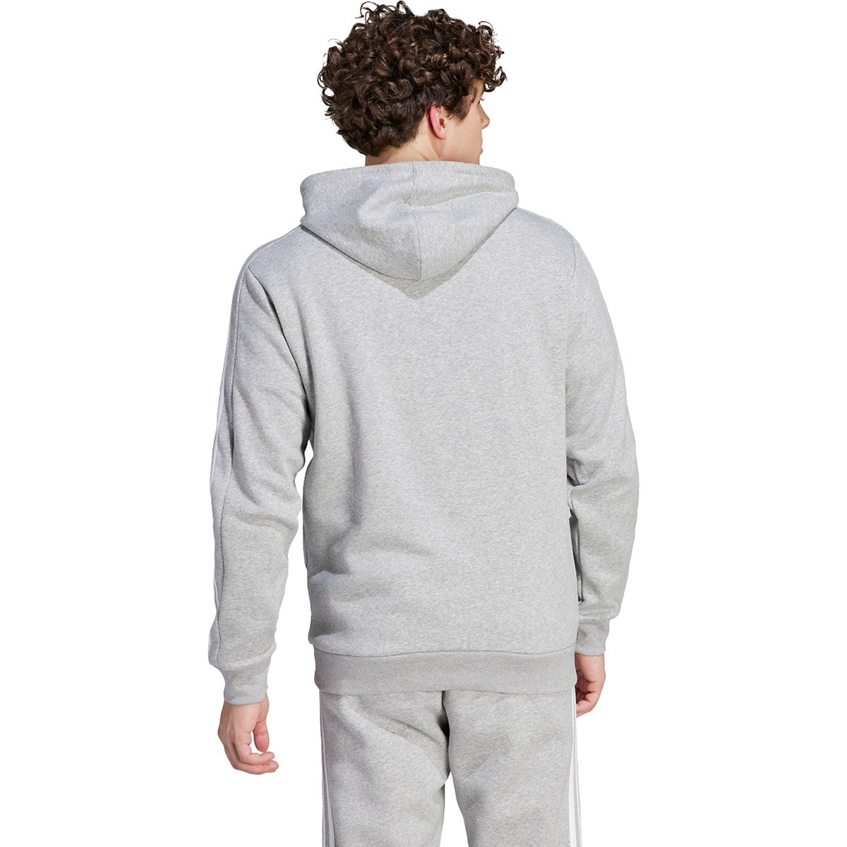 adidas Essentials Fleece 3-Stripes Mens Hoodie